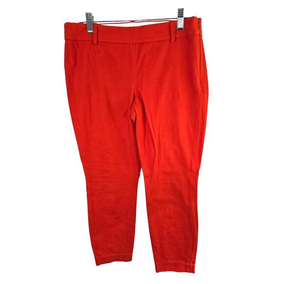 womens size 4 red pants small S slacks misses trousers XS extra small petite - Picture 1 of 7